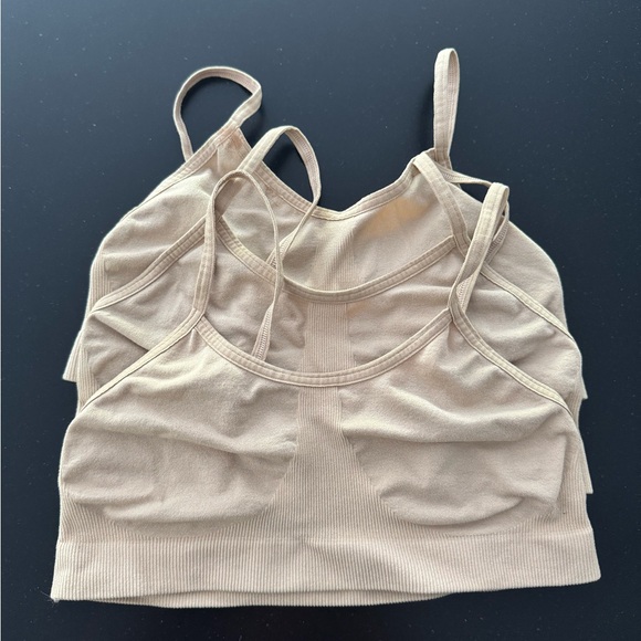 3 Nordstrom Kids Seamless Bralette size 10/12 - Picture 1 of 4